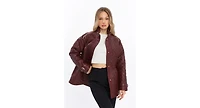 Furniq Uk Women's Genuine Leather Jacket