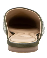 Kenneth Cole New York Women's Almond Toe Saddie Mules