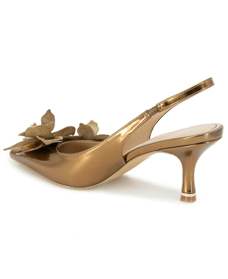 Kenneth Cole New York Women's Davia Pointed Toe Slingback Dress Pumps