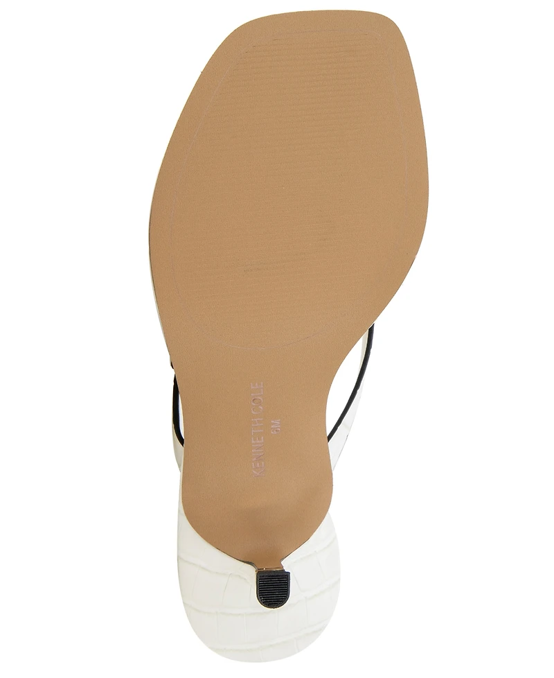 Kenneth Cole New York Women's Gillie Kitten Heel Sandals