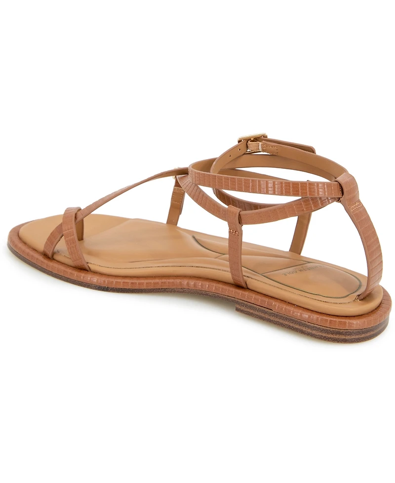 Kenneth Cole New York Women's Paros Square Toe Flat Sandals