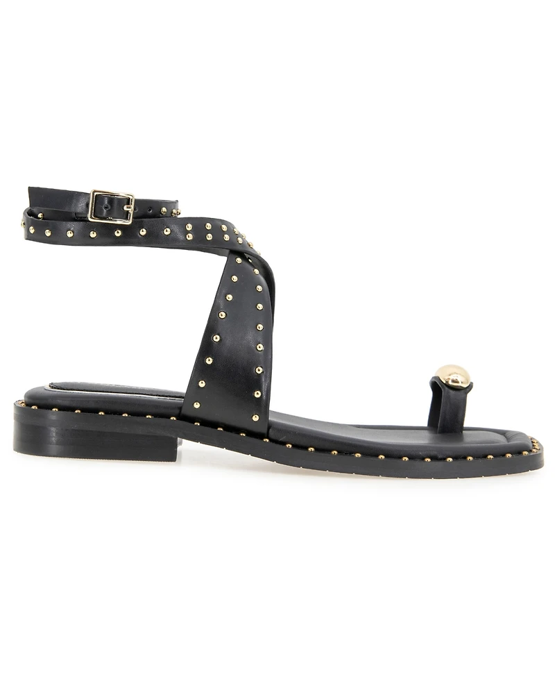 Kenneth Cole New York Women's Ravenn Square Toe Flat Sandals