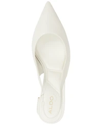 Aldo Women's Uliana Pointed-Toe Slingback Block-Heel Pumps