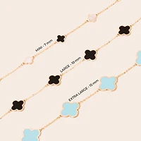 The Lovery Mini Gold Clover Necklace 14K Gold