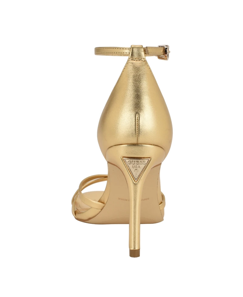 Guess Women's Spring Strappy Knot Stiletto Sandals