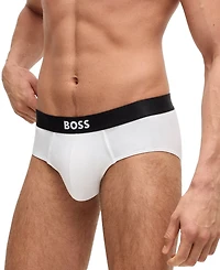 Hugo Boss Men's 3-Pack One Hip Briefs