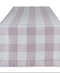 Design Imports Buffalo Check Table Runner, 14" x 72"