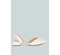 Tijay Soft Real Leather Slingback Sandals