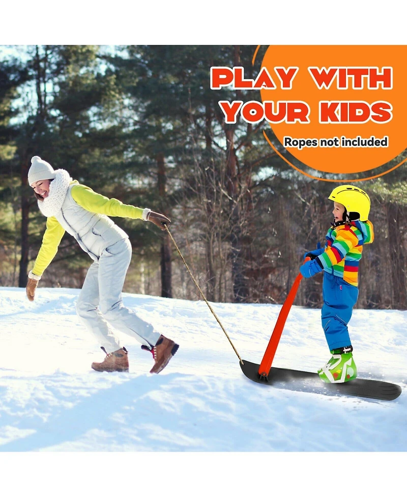 1-Rider Snow Scooter with Grip Handle