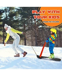 1-Rider Snow Scooter with Grip Handle