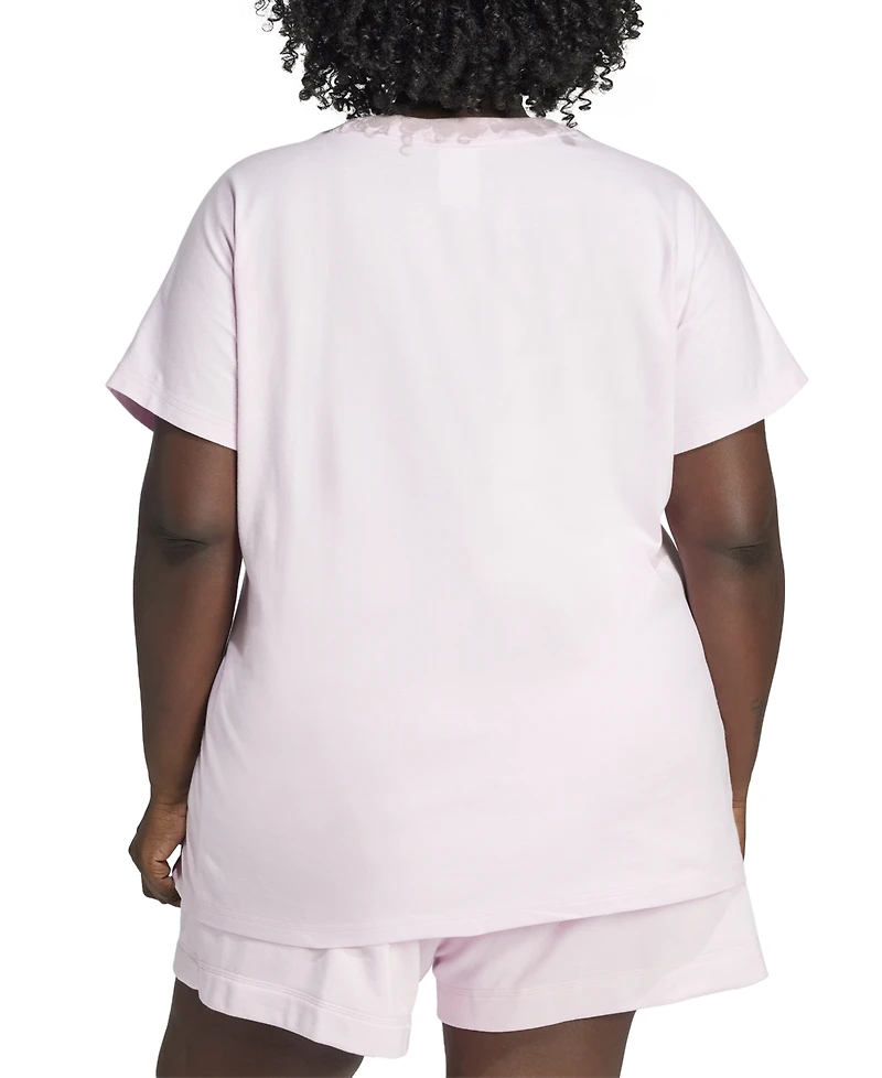 adidas Plus Cotton The Essentials Crewneck T-Shirt