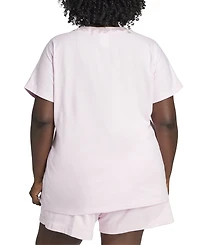 adidas Plus Cotton The Essentials Crewneck T-Shirt