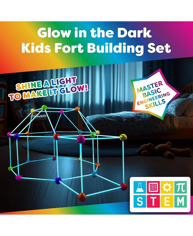 Power Your Fun Glow in the Dark Building Set