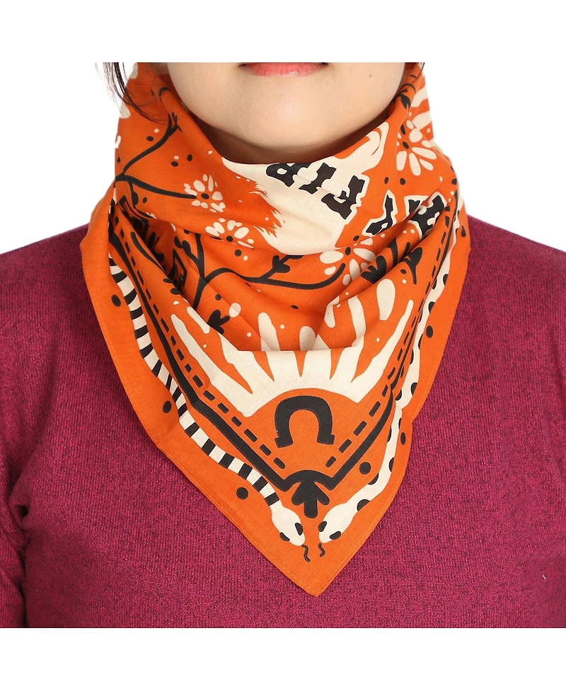 Bioworld Lightweight Western Theme 22"x22" 6-Pack Bandana Set