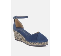 Sorcruz Wedge Heel Espadrilles Sandals