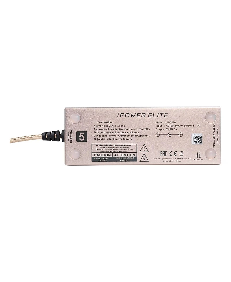 iFi Audio iPower Elite Active Noise Canceling 5V Dc Power Supply