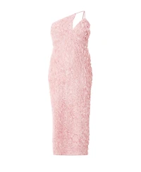 Quiz Plus Cut Out 3D Floral Maxi Dress
