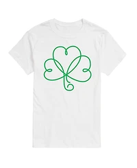 Airwaves Men's St Patrick's Day Clover Short Sleeve T-Shirt