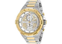 Invicta Men's 28120 Aviator Quartz Multifunction Silver, Gold Dial Watch