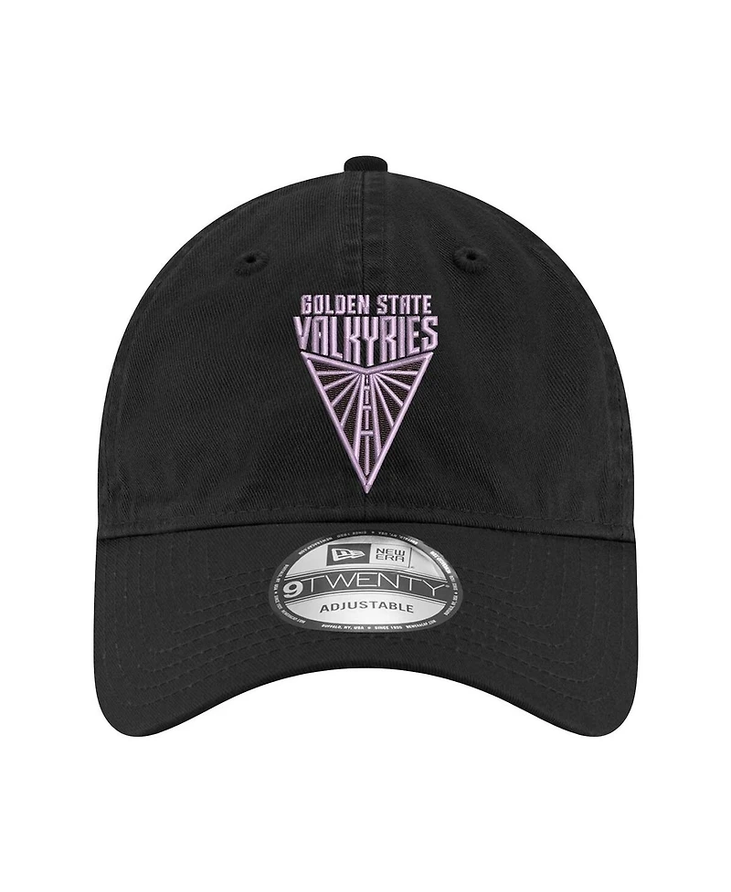 New Era Men's and Women's Eclipse Black Golden State Valkyries Logo 9TWENTY Adjustable Hat