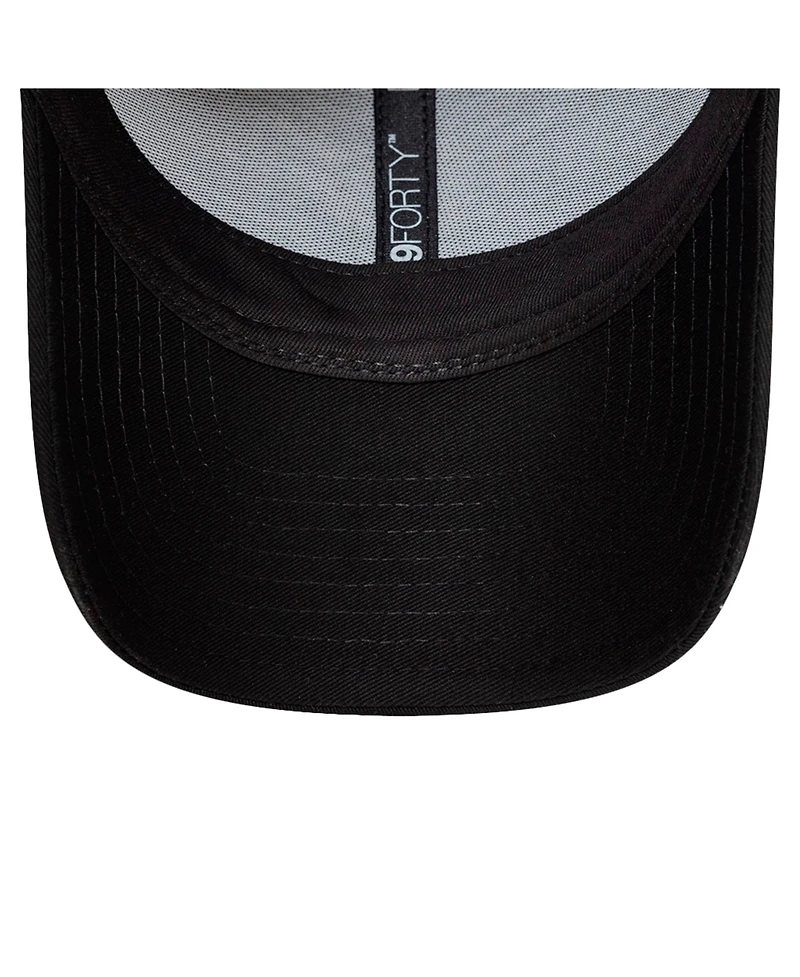 New Era Men's Black Joker Laughing Smile 9FORTY Adjustable Hat
