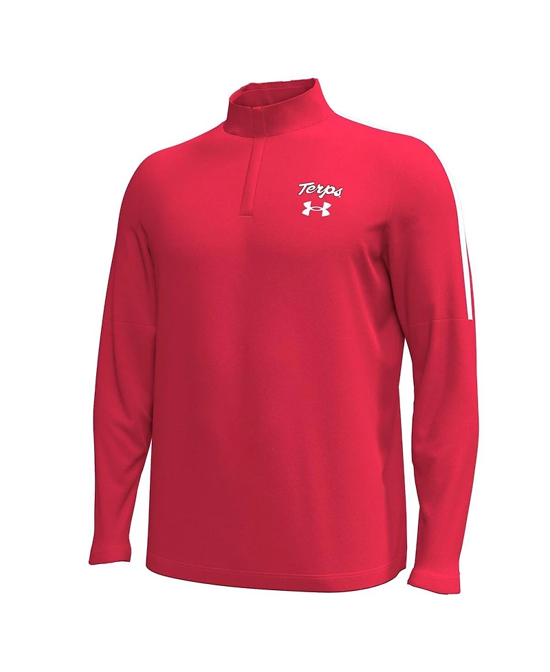 Under Armour Men's Maryland Terrapins Playoff Performance Quarter-Zip Jacket