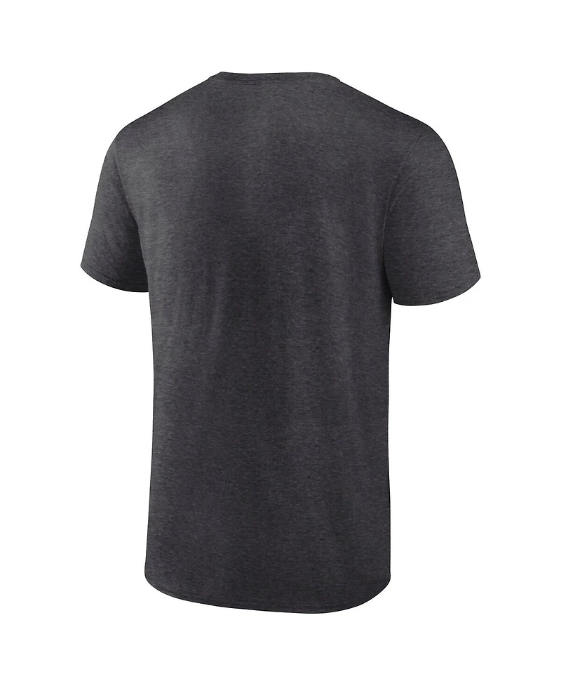 Fanatics Men's Heather Charcoal Philadelphia Eagles Super Bowl Lix Big Tall Local T-Shirt