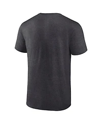 Fanatics Men's Heather Charcoal Philadelphia Eagles Super Bowl Lix Big Tall Local T-Shirt