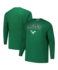 Fanatics Men's Kelly Green Philadelphia Eagles Big Tall Thermal Long Sleeve T-Shirt