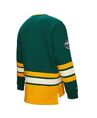 Mitchell & Ness Men's Hunter Green Minnesota Wild Heritage Lace-Up Pullover Sweatshirt