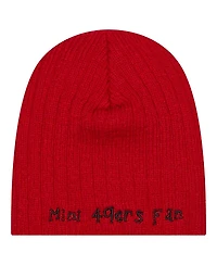 New Era Baby Boys and Girls Scarlet San Francisco 49ers Mini Knit Hat