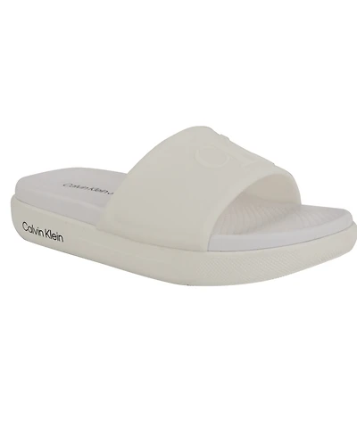 Calvin Klein Women's Peari Pool Slip-On Slide Sandals