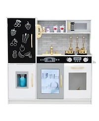 Toddler Pretend Play Kitchen Set for Boys and Girls Fun Cooking Toy for Ages 3-6 Years Old