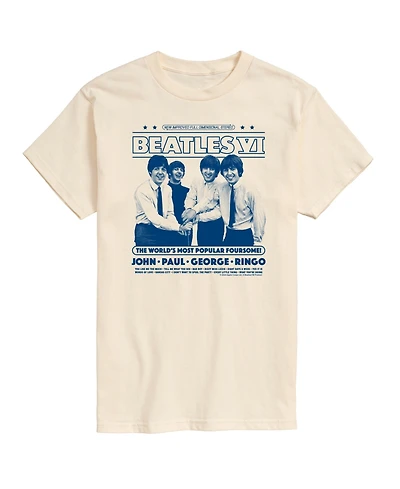Airwaves Men's The Beatles Short Sleeve T-Shirt