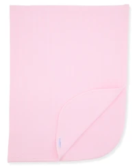 Max & Olivia Newborn Girls Pointelle Reversible Swaddle Blanket