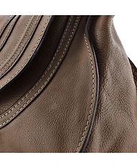 Pre-Owned Chloe Large Marcie Satchel Leather