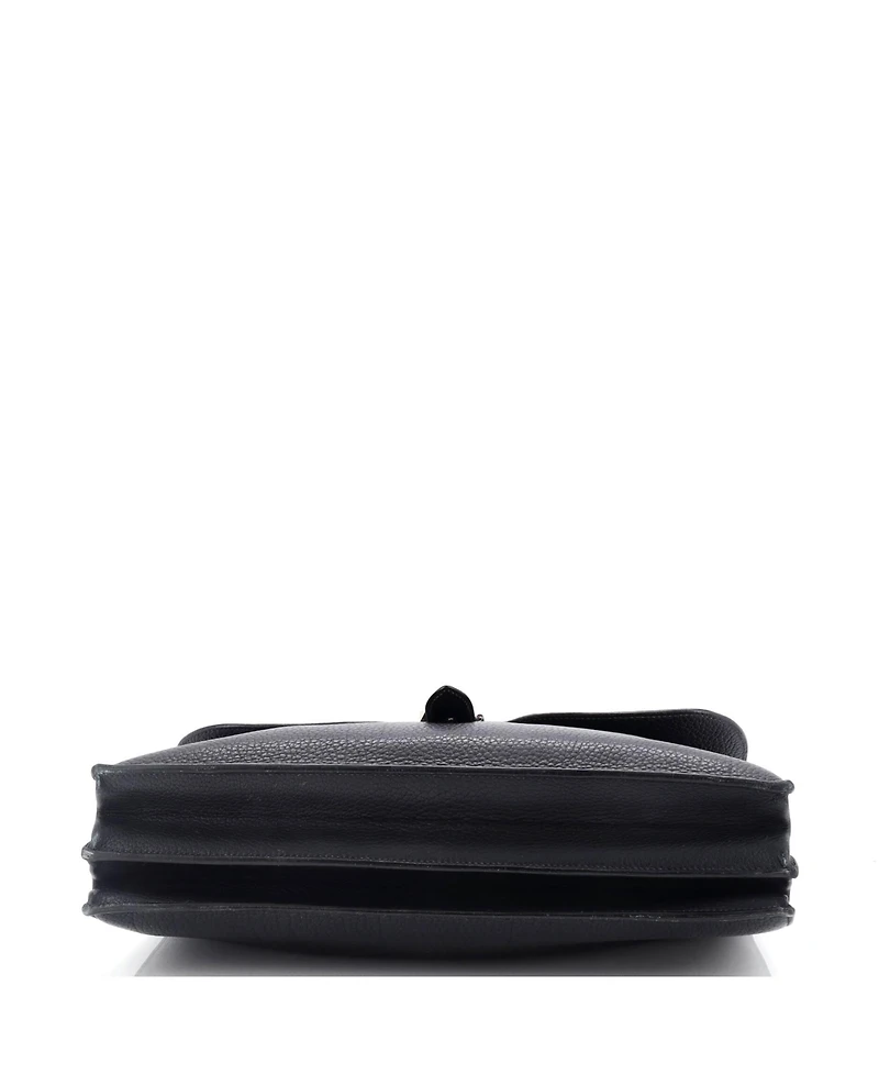Pre-Owned Hermes 41 Sac a Depeches Bag Fjord