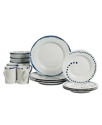 Tabletops Unlimited Isla 16 Pc. Dinnerware Set, Service for 4