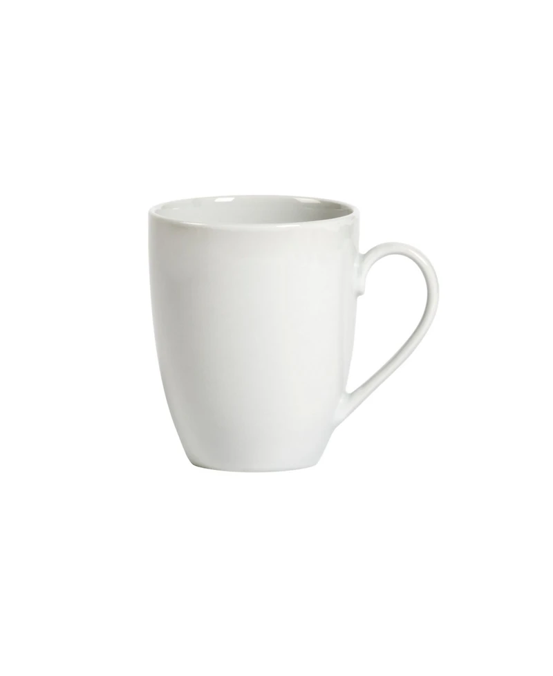 Tabletops Unlimited Adams Ash White 16 Pc. Dinnerware Set, Service for 4