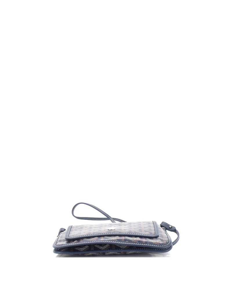 Pre-Owned Goyard Plumet Clutch Wallet Coated Canvas