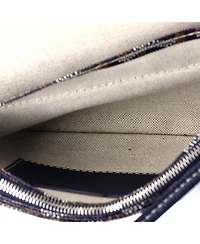 Pre-Owned Goyard Plumet Clutch Wallet Coated Canvas