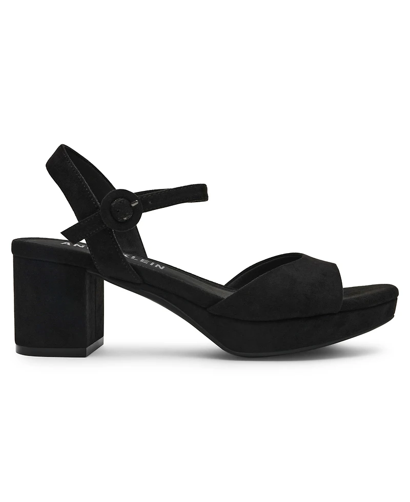 Anne Klein Women's Piper Platform Block Heel Dress Sandals
