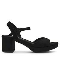 Anne Klein Women's Piper Platform Block Heel Dress Sandals