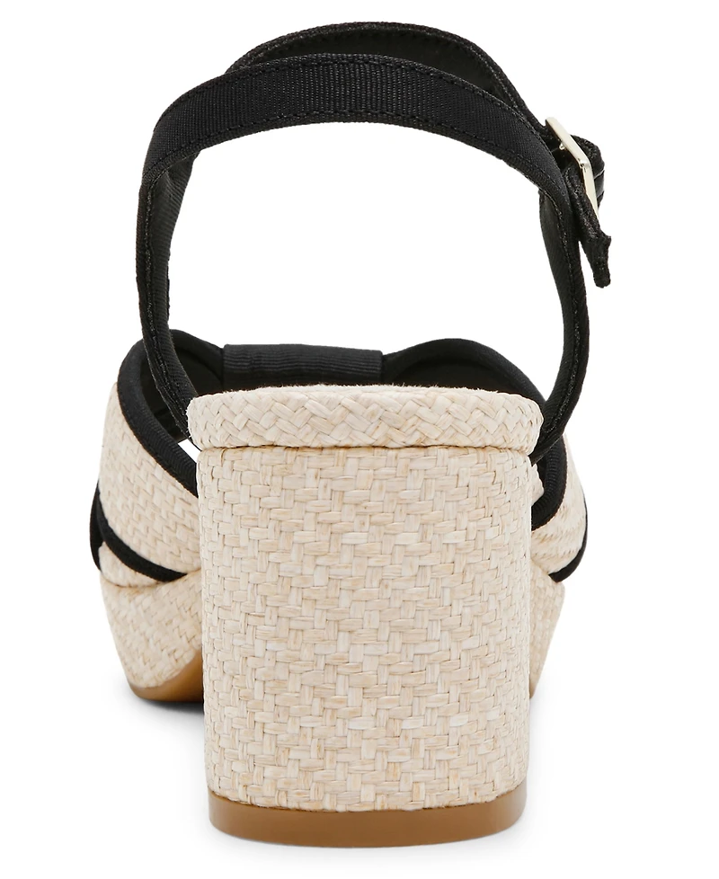 Anne Klein Women's Pileni Platform Block Heel Dress Sandals