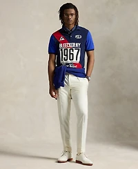 Polo Ralph Lauren Men's Classic-Fit Mesh Graphic Polo Shirt