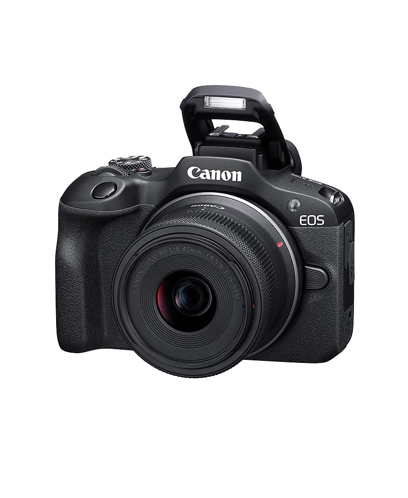 Canon Eos R100 Mirrorless Camera with Rf-s 18-45mm f/4.5-6.3 Is Stm Lens