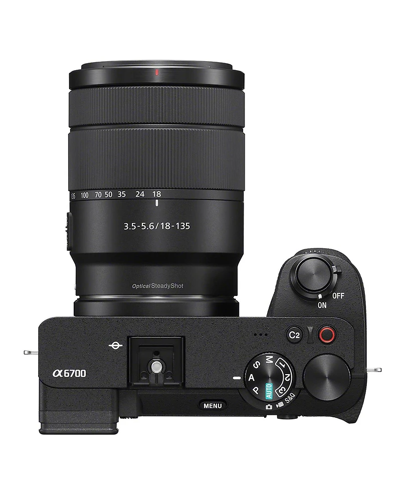 Sony Alpha a6700 Mirrorless Camera with E 18-135mm f/3.5-5.6 Oss Lens