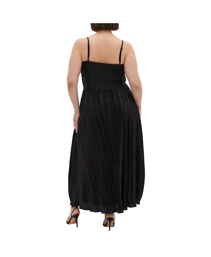 Plus Kamila Cowl Neck Dress