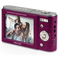 Minolta Minolta MND20 44 Mp 2.7K Ultra Hd Digital Camera (Magenta)