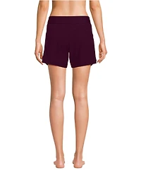 Lands' End Women's SunShade Upf 50 5" Board Shorts with Panty